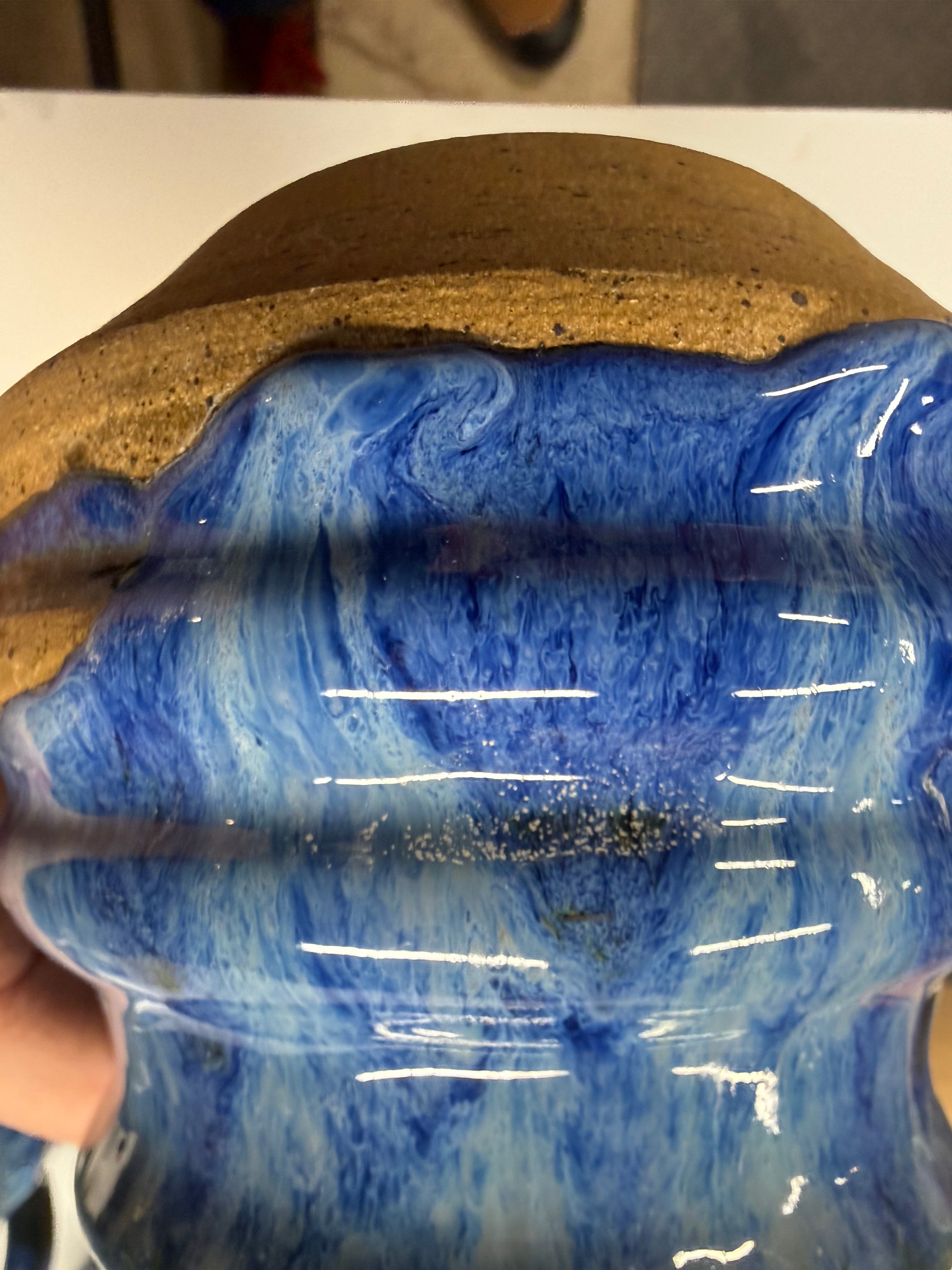 Item 0015: LFPR Earth Series Stoneware Mugs in Multi-glaze Blend-  SOLD OUT