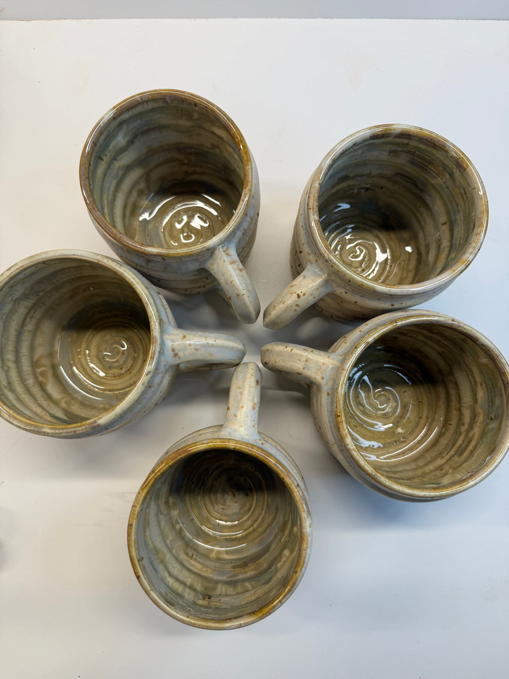 Item 0004: LFPR Stoneware Mugs in Micro-crystalline Blend