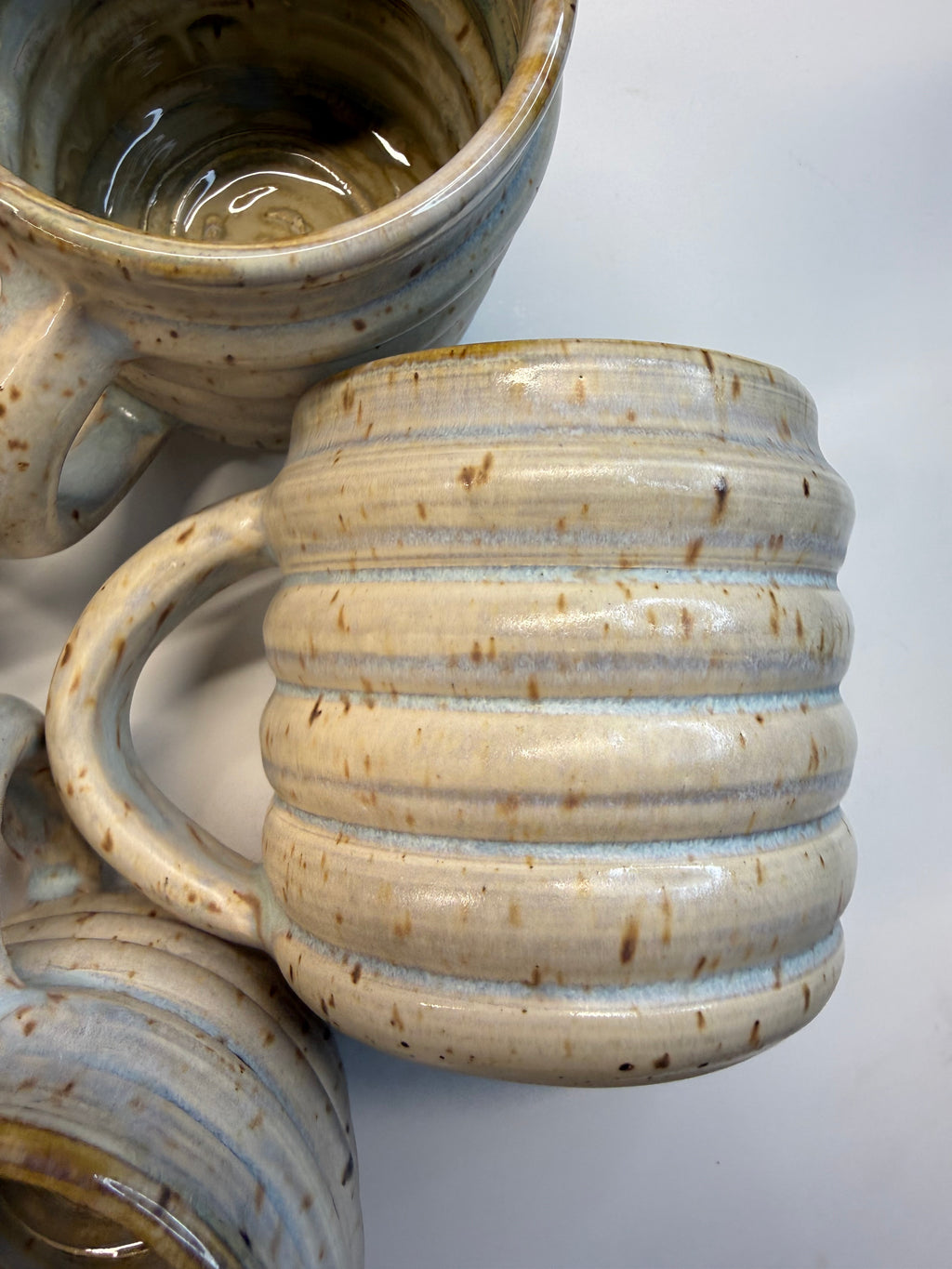 Item 0004: LFPR Stoneware Mugs in Micro-crystalline Blend