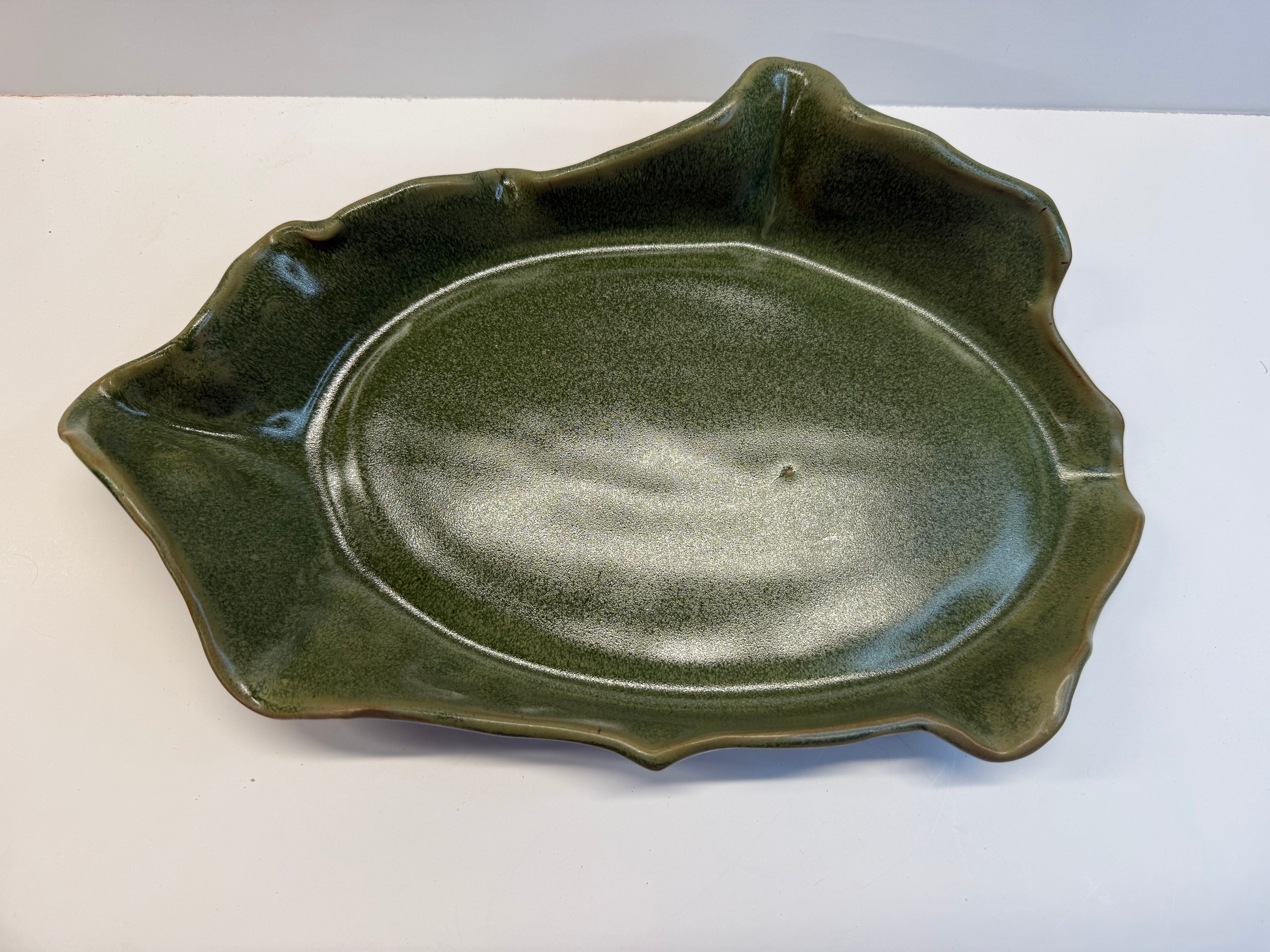 Item 0009 : LFPR Stoneware Oblong Serving Platter (Laigoi)
