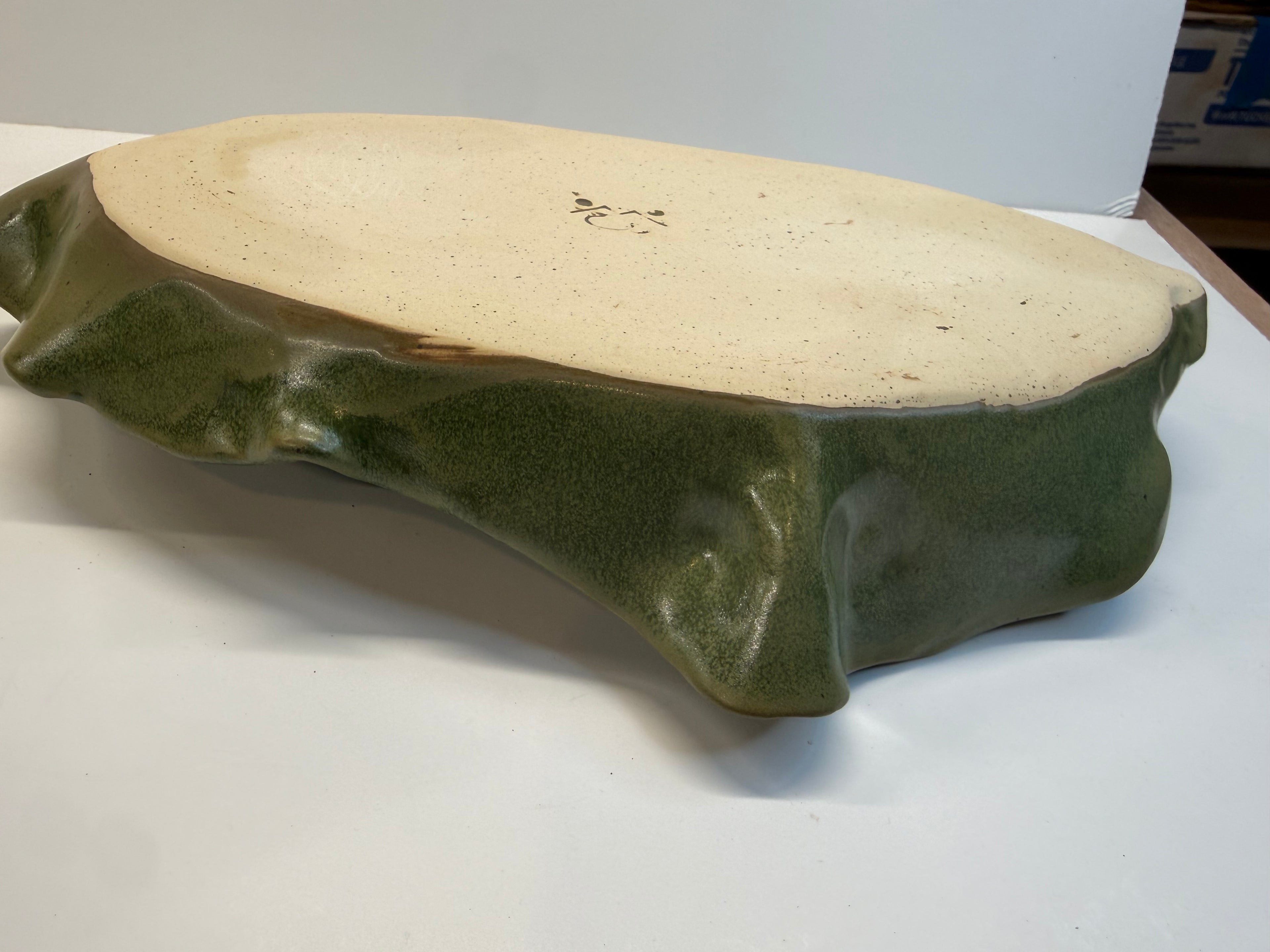 Item 0009 : LFPR Stoneware Oblong Serving Platter (Laigoi)