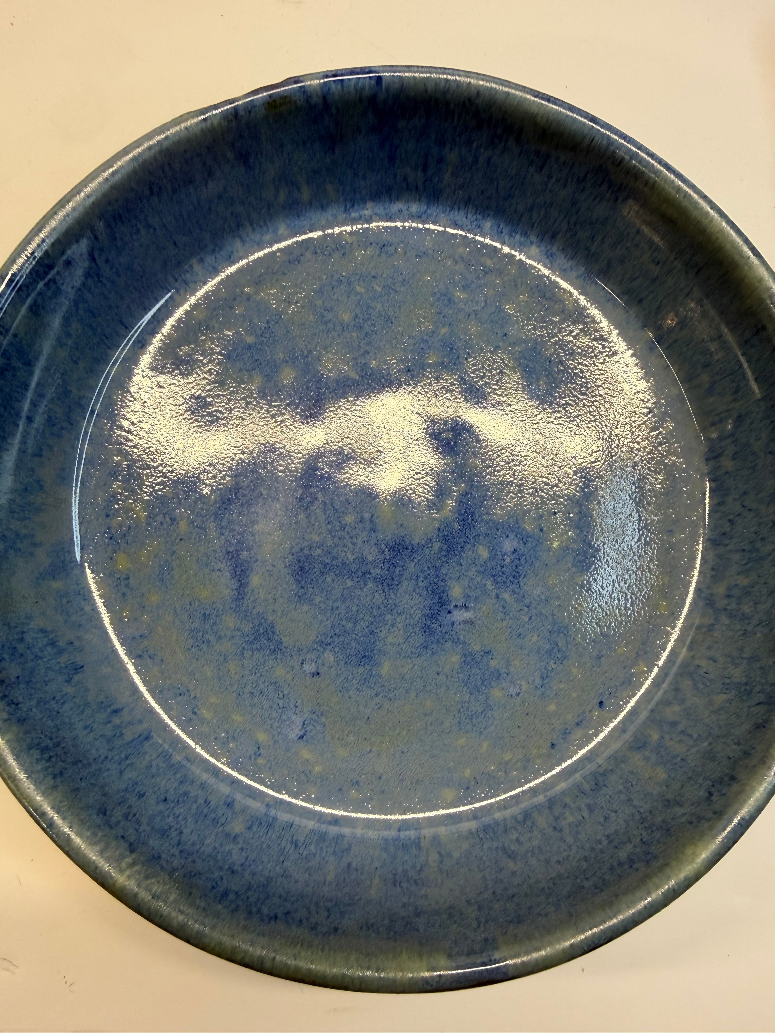 Item 0013 : LFPR Stoneware Dog Bowl (!!) in Blue